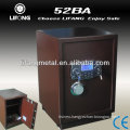 Double security home and hotel safe box bank